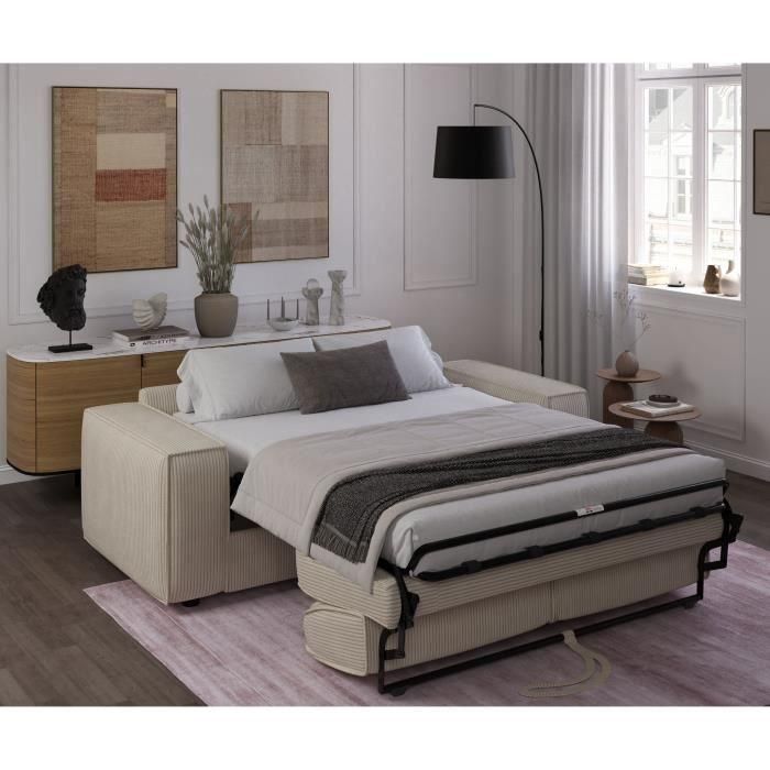 Sofá convertible Express de pana - PAOLA - 210 x 100 x 87 cm 5 Sofá convertible Express de pana - PAOLA - 210 x 100 x 87 cm 5