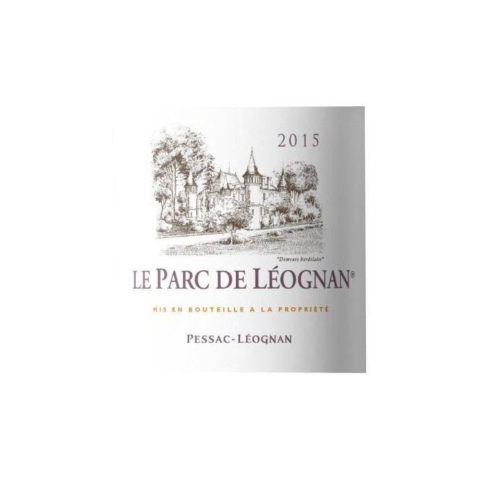 Le Parc de Léognan 2015 Pessac-Léognan - Vino tinto burdeos 1