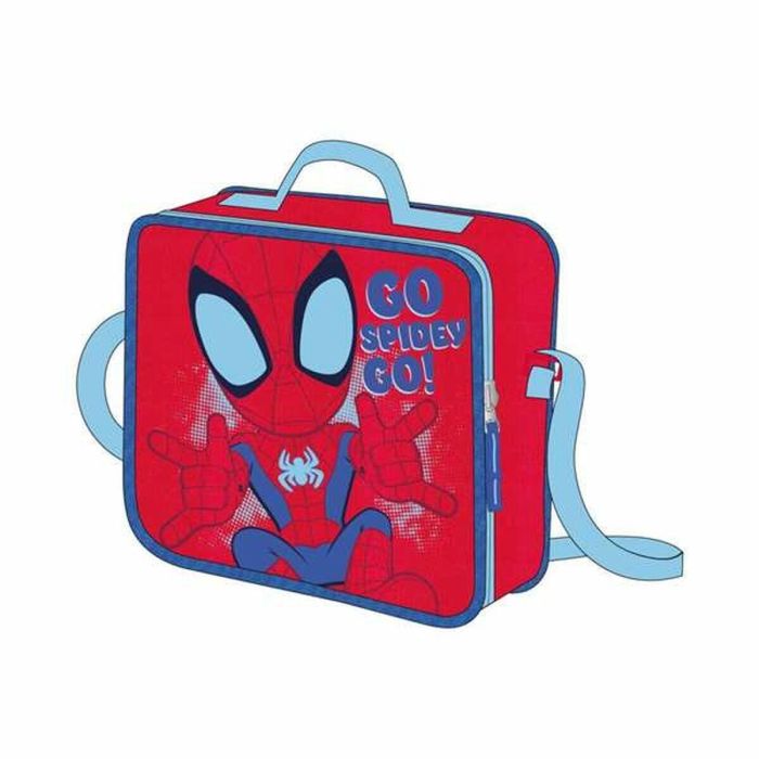 Cerdá Portamerienda Térmico Fiambrera Spidey Spider-Man Rojo para Niños y Niñas de 2 a 8 años 21.5x19.0x8.5 cm Cerdá Portamerienda Térmico Fiambrera Spidey Spider-Man Rojo para Niños y Niñas de 2 a 8 años 21.5x19.0x8.5 cm