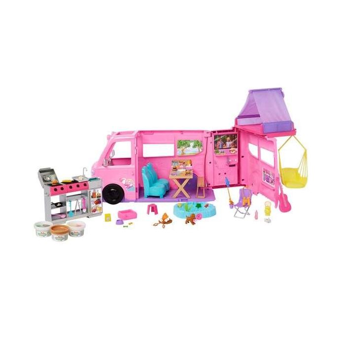 Supercaravana barbie 2025. cuenta con7 zonas de juego y más de 6 accesorios. 88x37,30x52.40 cm 1 Supercaravana barbie 2025. cuenta con7 zonas de juego y más de 6 accesorios. 88x37,30x52.40 cm 1