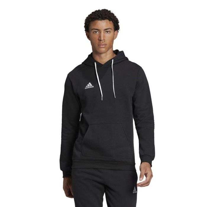 Sudadera con Capucha Hombre Adidas Ent22 Hoody Negro 12-14 Años 5