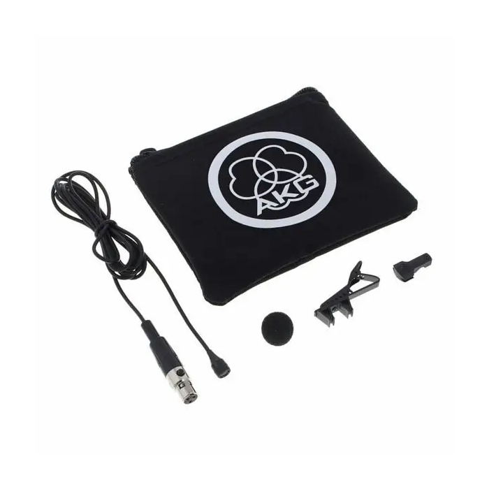 AKG C417L Micrófono Condensador Mini Lavalier Omnidireccional con Conector TQG Hembra de 3 Pines 2