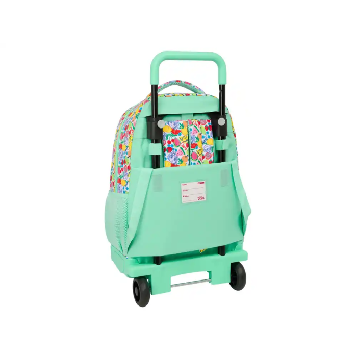 Safta Mochila Escolar Grande con Ruedas Compact Extraíble Dora 450x330x220 mm 1