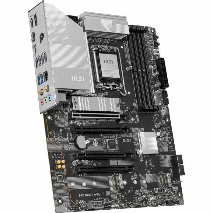 MSI Z890-S Pro WiFi Placa Base para PC, Socket LGA 1851, Compatible con Intel Core Ultra Series 2, DDR5-SDRAM 4