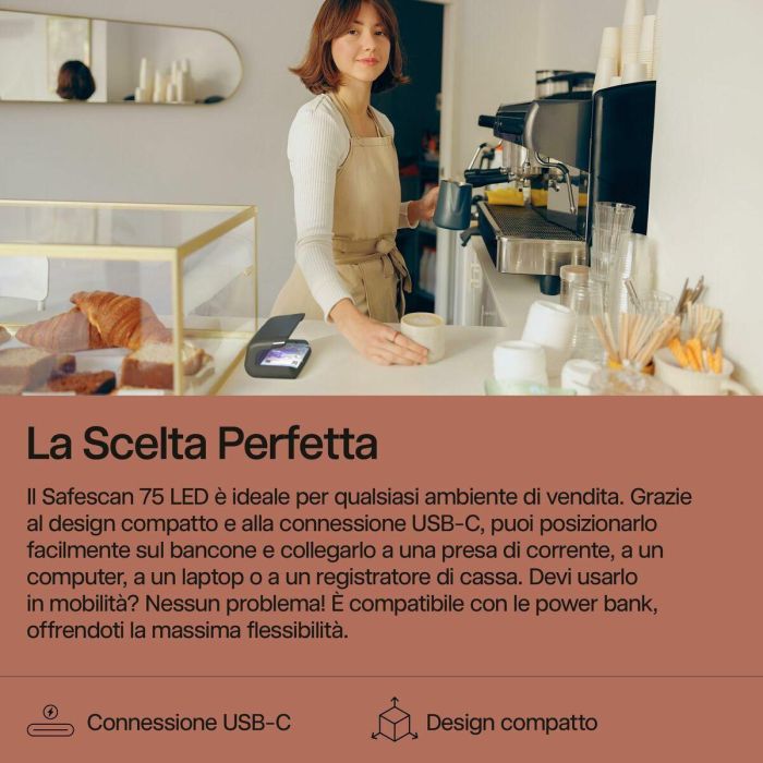 Detector de Billetes Falsos Safescan 3