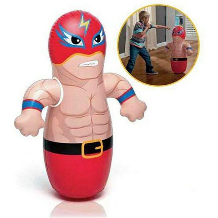 Figura hinchable tentetieso luchador 94x74 cm - modelos surtidos 1 Figura hinchable tentetieso luchador 94x74 cm - modelos surtidos 1