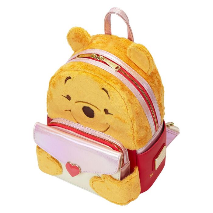 Mochila Love Letter Winnie the Pooh Disney Loungefly 26cm 2 Mochila Love Letter Winnie the Pooh Disney Loungefly 26cm 2