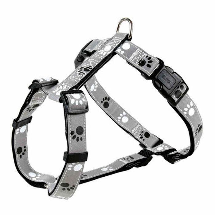 Arnés para Perro Trixie Silver Reflect Negro Gris S/M 1