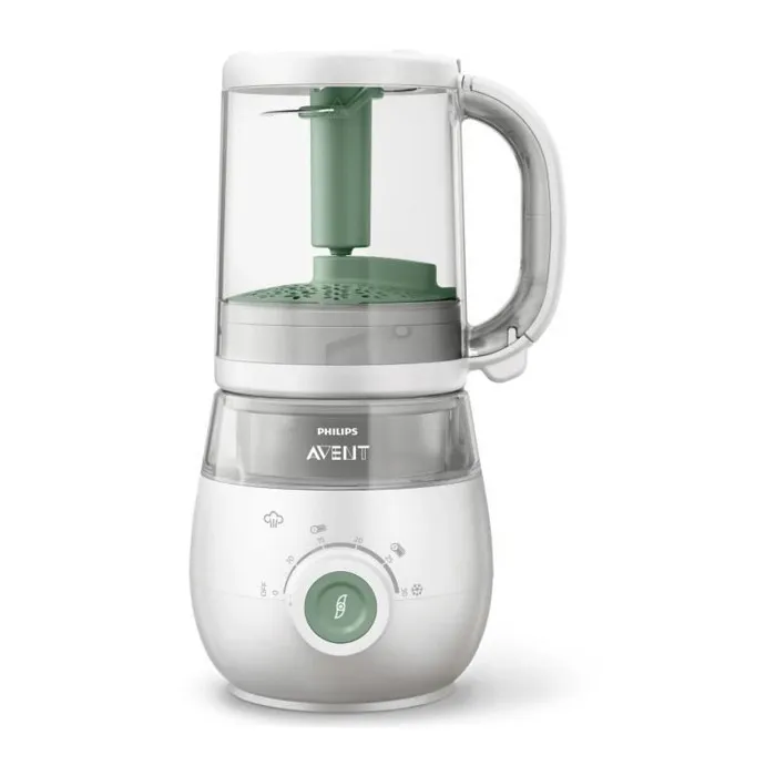 Philips Avent Robot de cocina 4 en 1 AVE8710103870876: cocina al vapor, mezcla, calienta y descongela 3