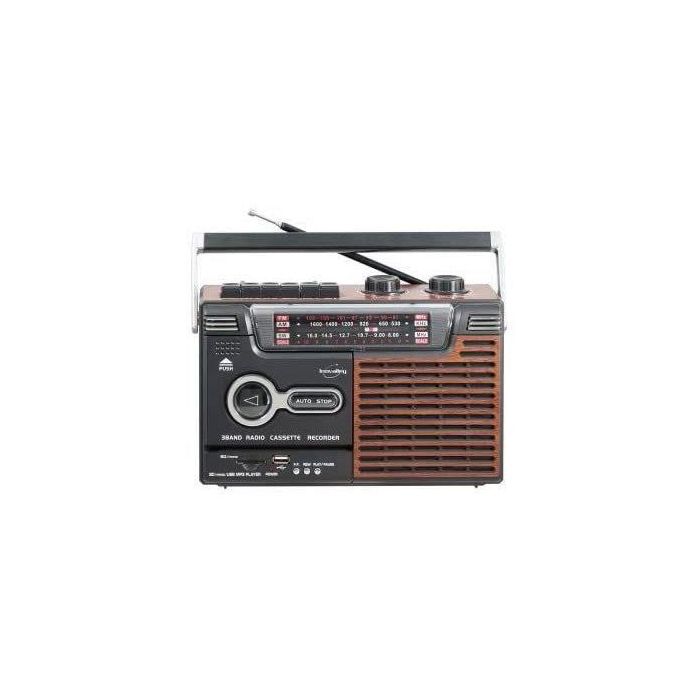 Inovalley RK10N Reproductor y Grabador de Cassette con Radio AM/FM 1 Inovalley RK10N Reproductor y Grabador de Cassette con Radio AM/FM 1