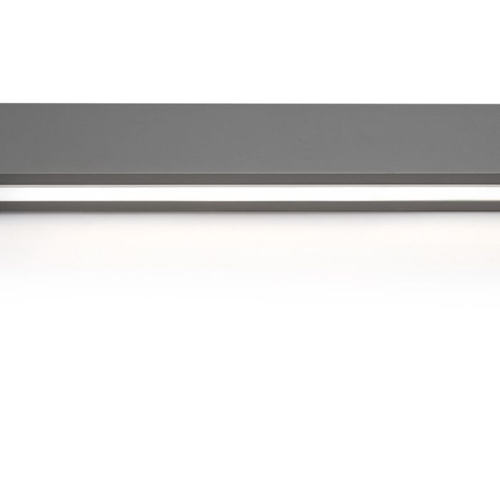 Emuca Kit de barra para armario Luxe, tira LED 4,5x8 Neonlynx V, sensor de movimiento RF Smart y convertidor Smart (24V DC), longitud 1.150mm, Luz blanca cálida 2.700K, Plástico y Aluminio, Titanio 11 Emuca Kit de barra para armario Luxe, tira LED 4,5x8 Neonlynx V, sensor de movimiento RF Smart y convertidor Smart (24V DC), longitud 1.150mm, Luz blanca cálida 2.700K, Plástico y Aluminio, Titanio 11