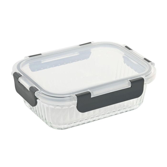 Recipiente Basicos DKD Home Decor Transparente 13 x 6.7 x 18 cm Recipiente Basicos DKD Home Decor Transparente 13 x 6.7 x 18 cm