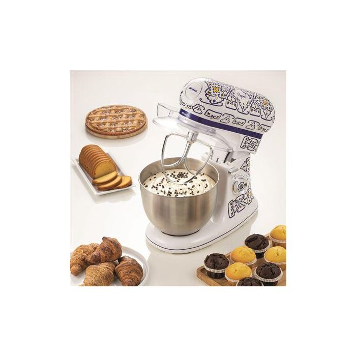 Ariete Robot de Cocina 5.5L Capri - Acero Inoxidable, 10 Velocidades, Función Pulse 5 Ariete Robot de Cocina 5.5L Capri - Acero Inoxidable, 10 Velocidades, Función Pulse 5