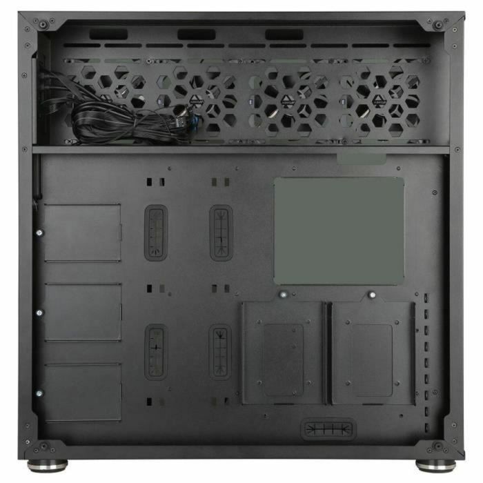 Abkoncore R780 Sync Caja de PC Torre Grande E-ATX/ATX/mATX/mITX Sin Fuente de Alimentación con Sincronización A-RGB, Vidrio Templado y USB 3.0 Negra 1