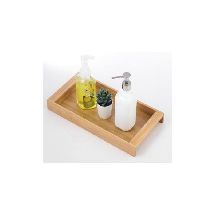 Bandeja Basicos DKD Home Decor Natural 20 x 4 x 40 cm