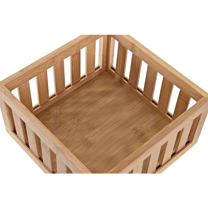 Cesta Basicos DKD Home Decor Natural 22 x 11.5 x 22 cm 1