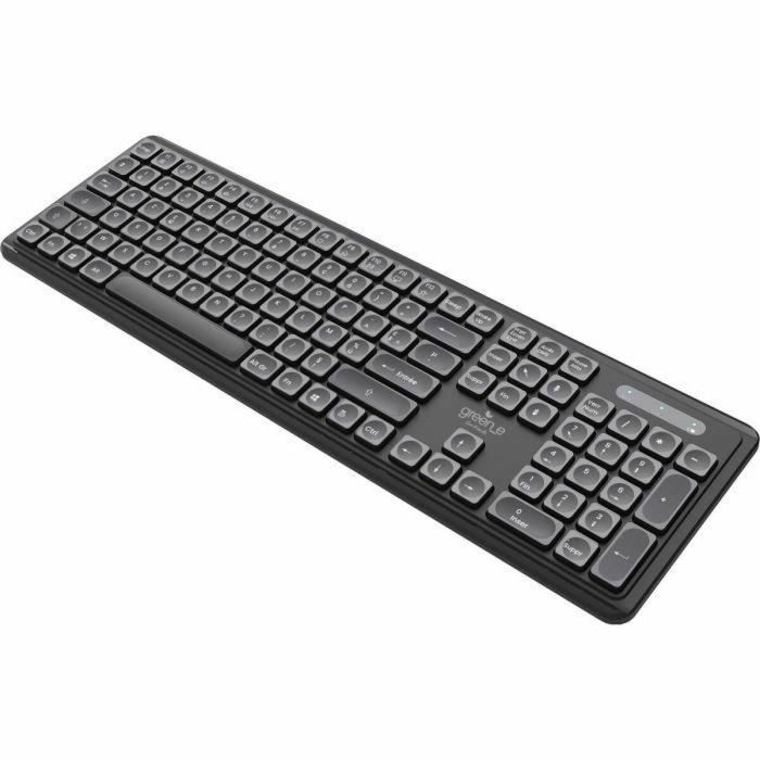 Mobility MOB3760259012205 Teclado Inalámbrico Ecológico USB-A Negro