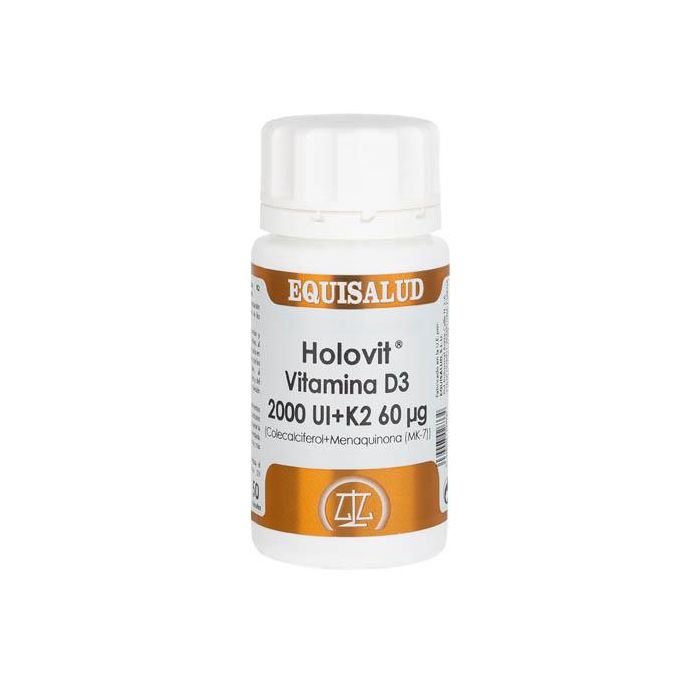 Holovit Vitamina D3 2.000 Ui + K2 50Cáps Holovit Vitamina D3 2.000 Ui + K2 50Cáps