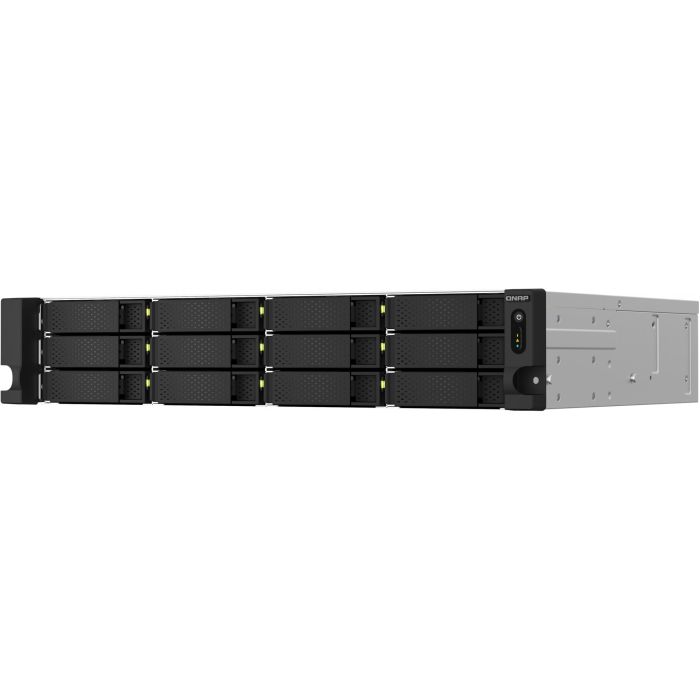 Qnap TS-1264 Servidor NAS 12 Bahías, Intel Celeron N5095 Quad-Core 2.9GHz, 8GB RAM, 4GB Flash, RAID 0/1/5/6/10/50/60, 2.5GbE 5