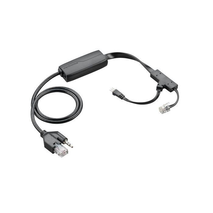 Poly APP-51 Electronic Hook Switch (EHS) Cable para Teléfono Escritorio Polycom - Control Remoto de Llamadas, Sustituye APS-50, No Requiere HL10