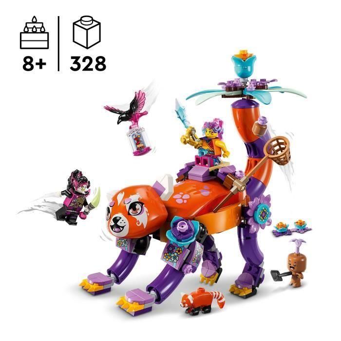 LEGO 71481 Animales de los Sueños de Izzie Dreamzzz Set de Construcción Huevo Mágico con Criaturas Reconstruibles Panda Rojo Pájaro Tortuga 0 LEGO 71481 Animales de los Sueños de Izzie Dreamzzz Set de Construcción Huevo Mágico con Criaturas Reconstruibles Panda Rojo Pájaro Tortuga 0