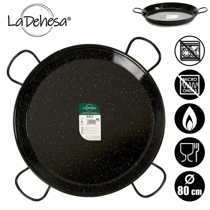 Paellera Ø 80 cm Acero Esmaltado 1 Paellera Ø 80 cm Acero Esmaltado 1