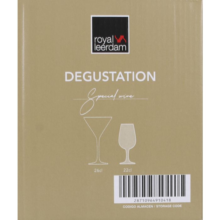 Royal Leerdam Set de 6 Copas Catavinos Degustation 22 cl 3