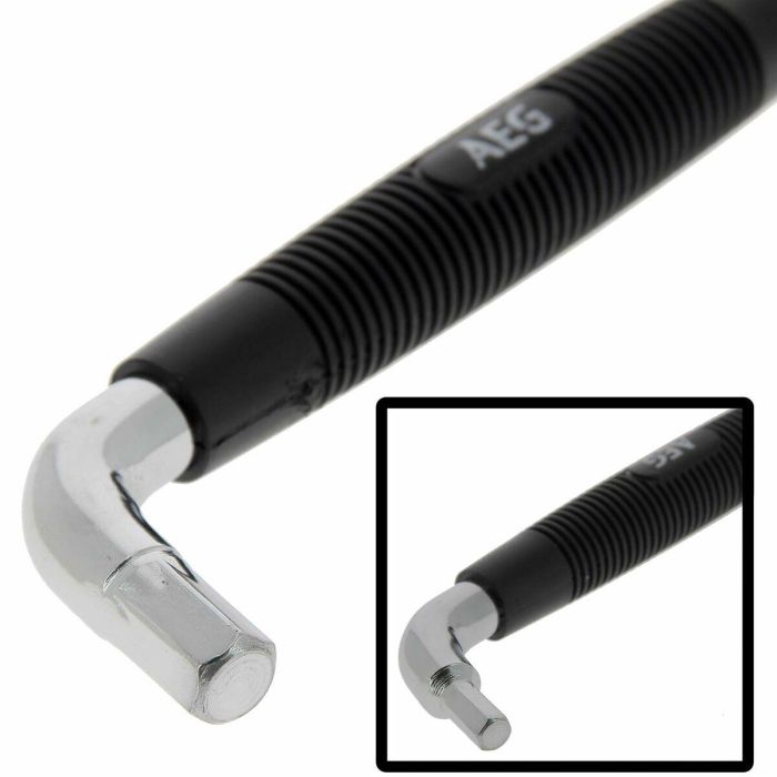 Llave tapón de Carter AEG 005022 Hexagonal 8 mm 12 mm 2 Llave tapón de Carter AEG 005022 Hexagonal 8 mm 12 mm 2