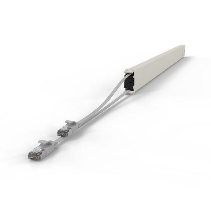 PATCHBOX patchbox.one Cassette de Cable de Red Cat.6a STP para Armario Rack Modular 46RU, Compatible PoE, Solución Intercambiable, Gris 5 PATCHBOX patchbox.one Cassette de Cable de Red Cat.6a STP para Armario Rack Modular 46RU, Compatible PoE, Solución Intercambiable, Gris 5