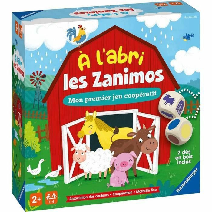 Juego Educativo Ravensburger À l'abri les Zanimos (FR) (1 Pieza) 1