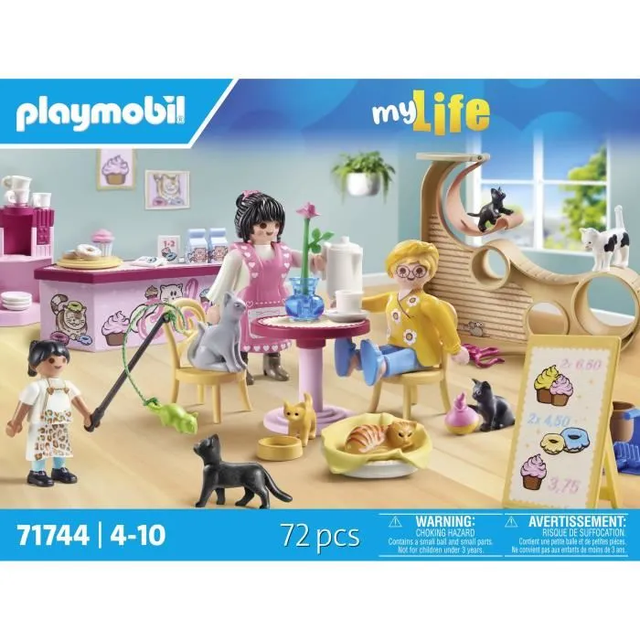 Playmobil Cafetería para gatos My Life 4 Playmobil Cafetería para gatos My Life 4