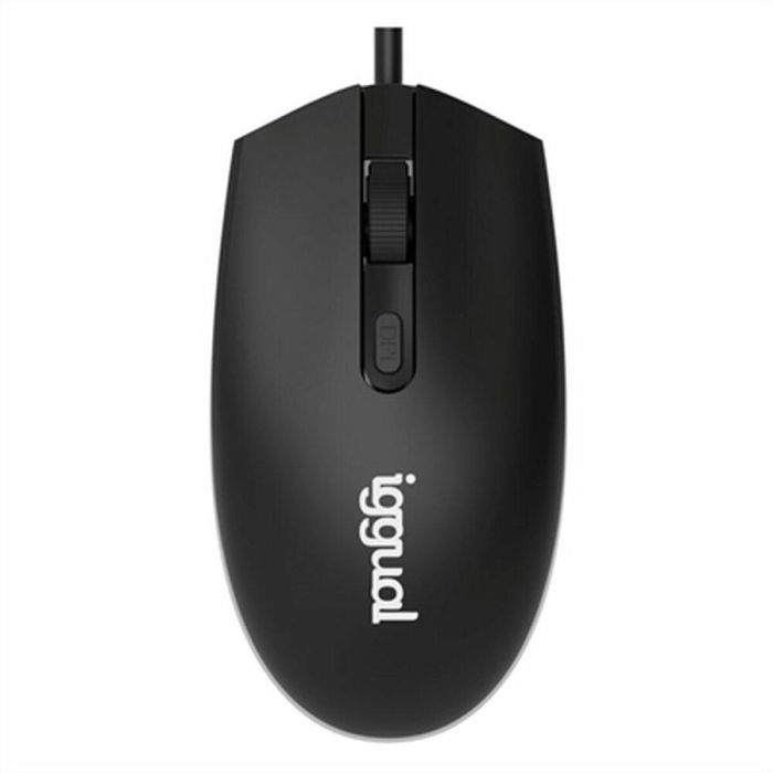Ratón iggual IGG317624 Negro Ratón iggual IGG317624 Negro