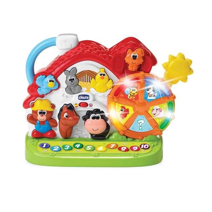 Granja sonora con luces y sonidos ¡enseña numeros, colores y nombres! 32x26x13,5 cm (bilingüe) 2 Granja sonora con luces y sonidos ¡enseña numeros, colores y nombres! 32x26x13,5 cm (bilingüe) 2