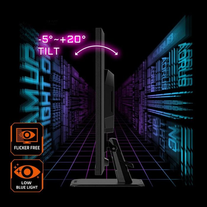 Gigabyte GS32Q Monitor Gaming 31.5" QHD (2560x1440) SS IPS 1ms 165Hz FreeSync Premium HDR Negro 2 Gigabyte GS32Q Monitor Gaming 31.5" QHD (2560x1440) SS IPS 1ms 165Hz FreeSync Premium HDR Negro 2