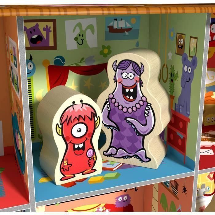 HABA - ¡Lógica! JUEGOS ¿Dónde se esconde Wanda? - Juego de lógica - Juegos de mesa para niños a partir de 4 años 2 HABA - ¡Lógica! JUEGOS ¿Dónde se esconde Wanda? - Juego de lógica - Juegos de mesa para niños a partir de 4 años 2