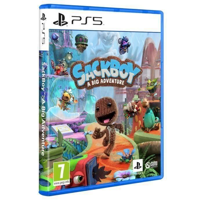 Sony Computer Entertainment Sackboy: A Big Adventure para PS5 - Juego de Aventura 3D Multijugador Cooperativo hasta 4 jugadores Sony Computer Entertainment Sackboy: A Big Adventure para PS5 - Juego de Aventura 3D Multijugador Cooperativo hasta 4 jugadores