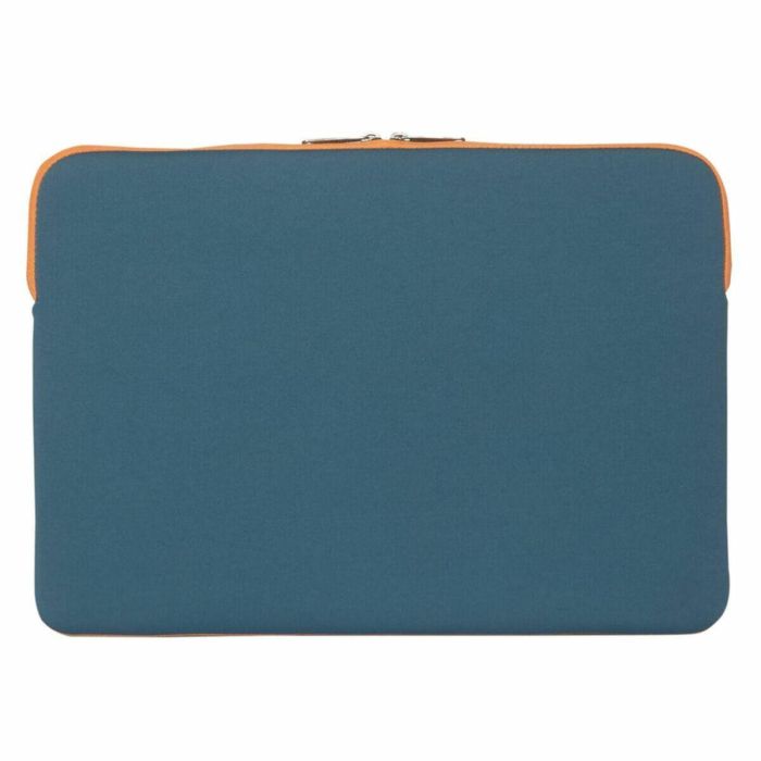 Targus Pulse II EcoSmart Funda para Portátil 16" Neopreno Ecológica Azul Naranja, Cierre Cremallera, Resistente a Salpicaduras y Arañazos 3