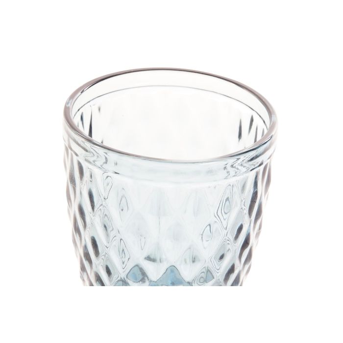 Vaso Basicos DKD Home Decor Azul 8 x 10 x 8 cm (12 Unidades) 1