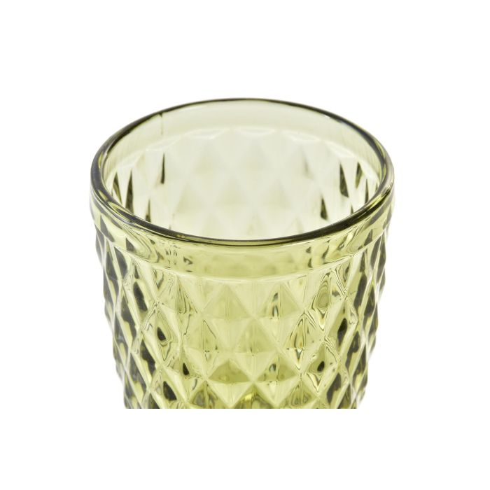 Vaso Basicos DKD Home Decor Verde 8 x 10 x 8 cm (12 Unidades) 1