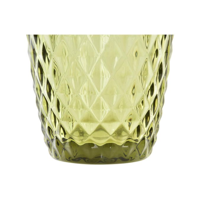 Vaso Basicos DKD Home Decor Verde 8 x 10 x 8 cm (12 Unidades) 2