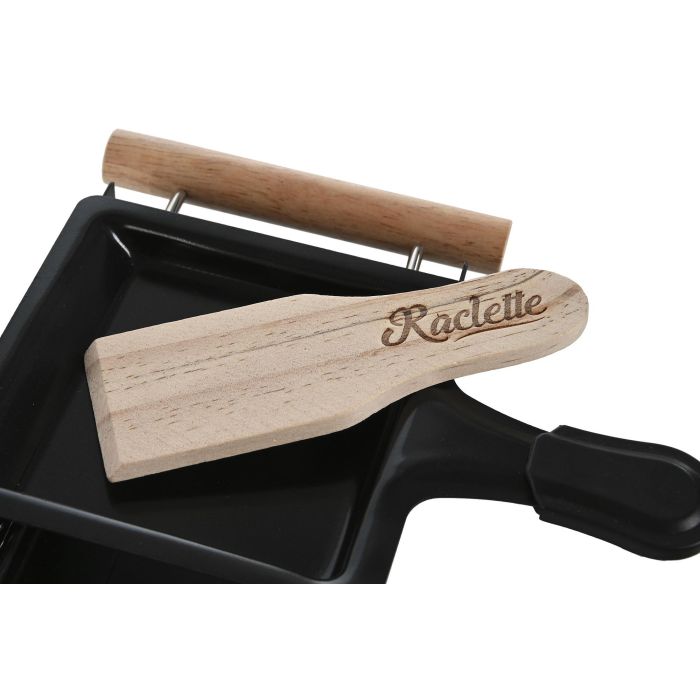 Raclette Basicos DKD Home Decor Negro 10 x 6 x 25 cm 2
