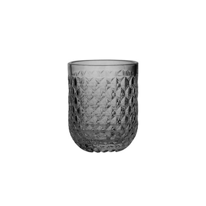 Vaso Basicos DKD Home Decor Gris 8 x 10 x 8 cm Set de 6