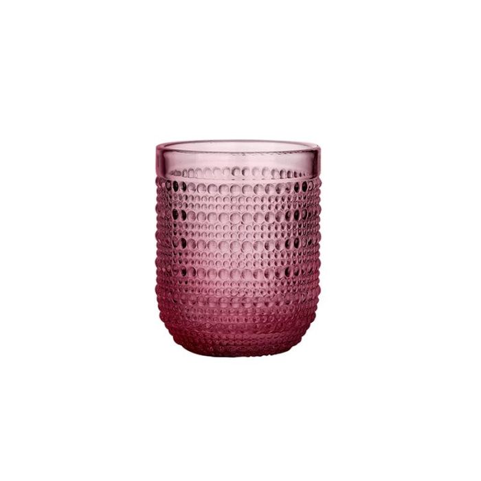 Vaso Basicos DKD Home Decor Rosa 8 x 10 x 8 cm Set de 6