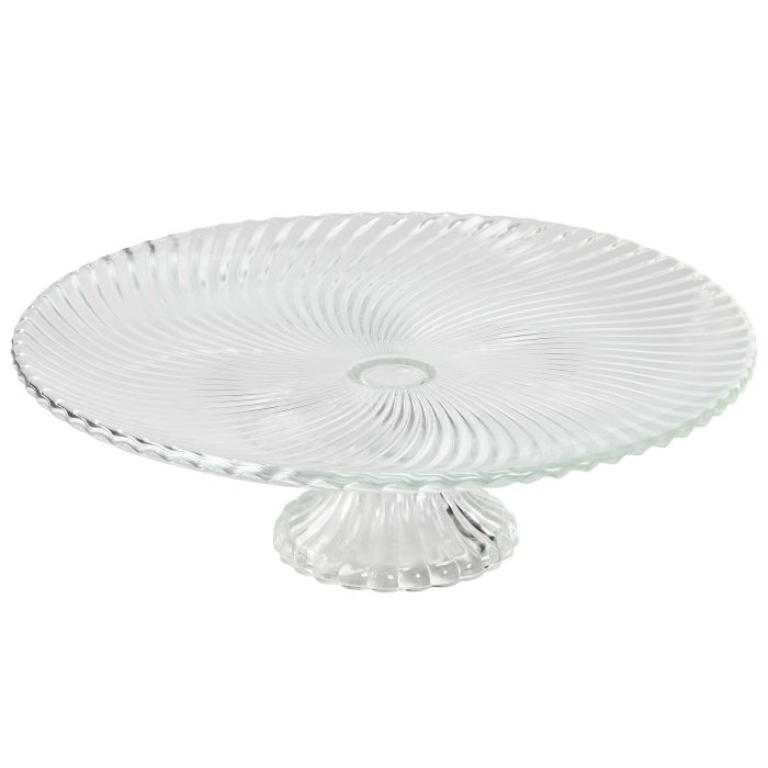 Plato Basicos DKD Home Decor Transparente 31 x 9.5 x 31 cm