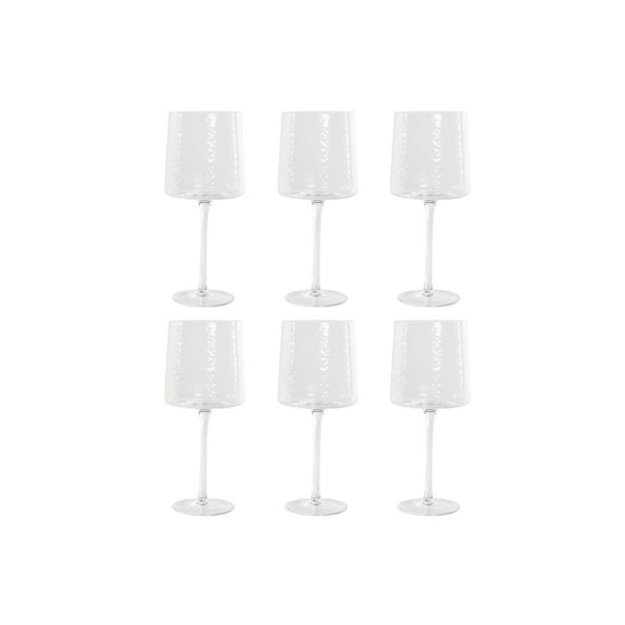 Copa Basicos DKD Home Decor Transparente 9.6 x 22.5 x 9.6 cm Set de 6