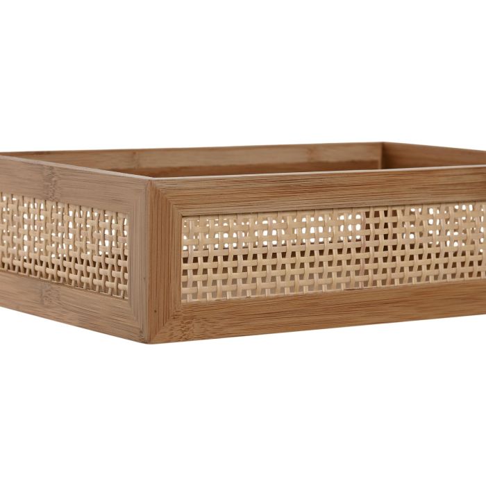 Bandeja Basicos DKD Home Decor Natural 17 x 7 x 26 cm 2