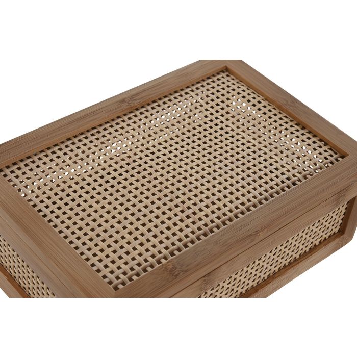 Caja Basicos DKD Home Decor Natural 15 x 8 x 23 cm 1