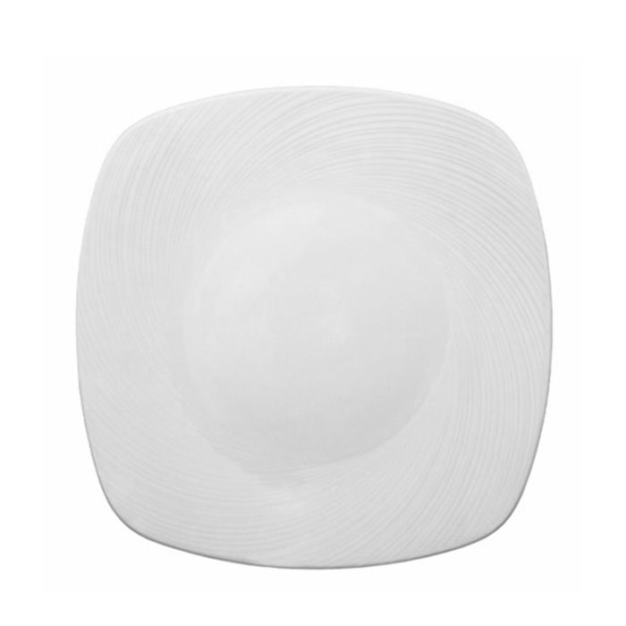 STEELITE Plato Cuadrado Spyro 28x28 cm (12 Unidades)