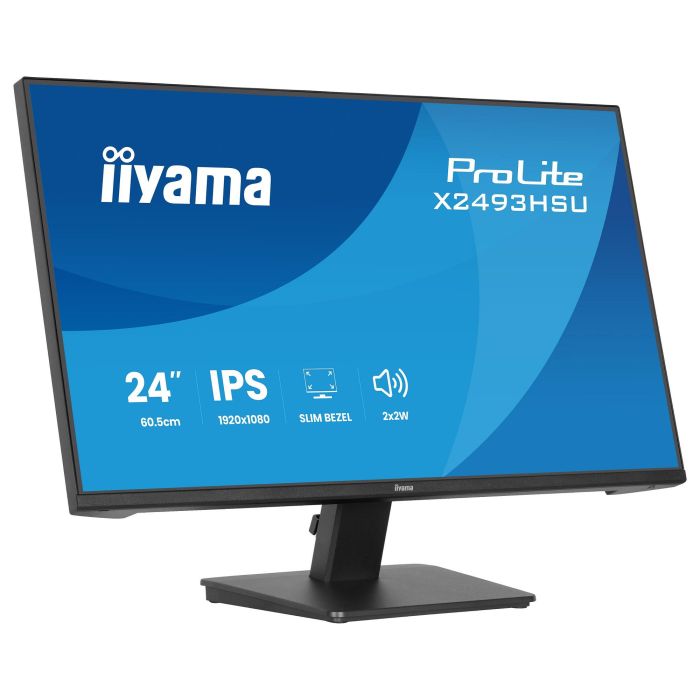 Iiyama ProLite X2493HSU-B1 Monitor Gaming 60.5 cm (23.8") Full HD 1080p IPS 120Hz AMD FreeSync HDMI DisplayPort USB Negro 16