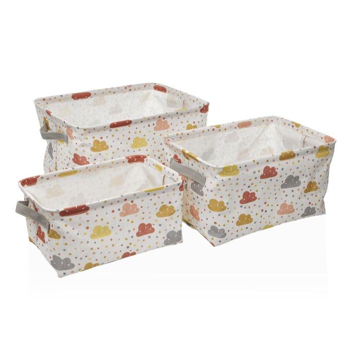 Cesta Versa Textil 22 x 12 x 10 cm 18 x 14 x 28 cm 25 x 15 x 12 cm 28 x 18 x 14 cm Cesta Versa Textil 22 x 12 x 10 cm 18 x 14 x 28 cm 25 x 15 x 12 cm 28 x 18 x 14 cm